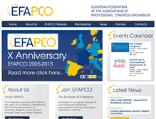 Tablet Screenshot of efapco.eu